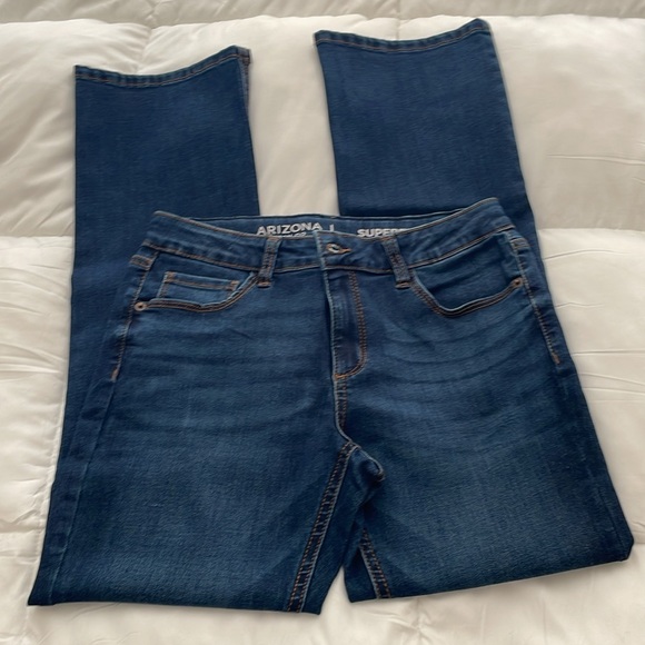 Arizona Jean Company SuperFlex Bootcut Girls Plus Jeans 12 1/2 - Picture 4 of 6